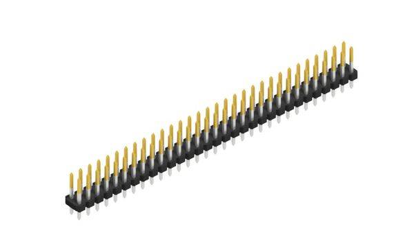 Fischer Elektronik Stiftleiste (Standard) Anzahl Reihen: 2 SLLP211262S 10St.