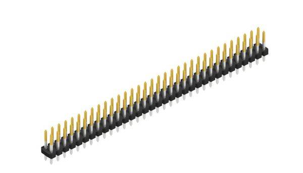 Fischer Elektronik Stiftleiste (Standard) Anzahl Reihen: 2 SLLP211266S 10St.