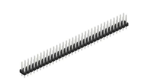 Fischer Elektronik Stiftleiste (Standard) Anzahl Reihen: 2 SLLP211266Z 10St.