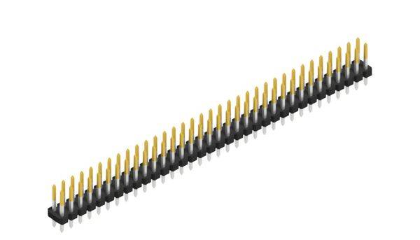 Fischer Elektronik Stiftleiste (Standard) Anzahl Reihen: 2 SLLP211268S 10St.