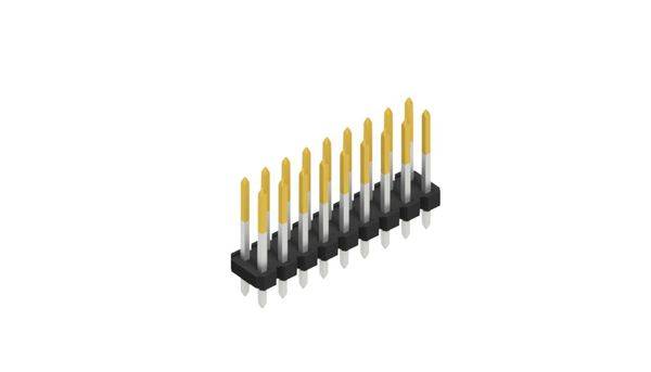 Fischer Elektronik Stiftleiste (Standard) Anzahl Reihen: 2 SLLP213918S 10St.