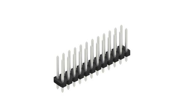 Fischer Elektronik Stiftleiste (Standard) Anzahl Reihen: 2 SLLP213924Z 10St.