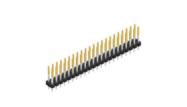Fischer Elektronik Stiftleiste (Standard) Anzahl Reihen: 2 SLLP213944S 10St.