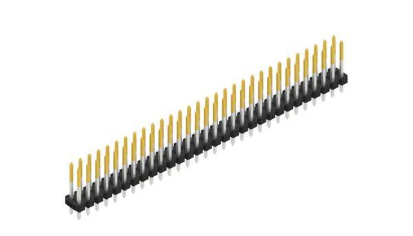 Fischer Elektronik Stiftleiste (Standard) Anzahl Reihen: 2 SLLP213960S 10St.