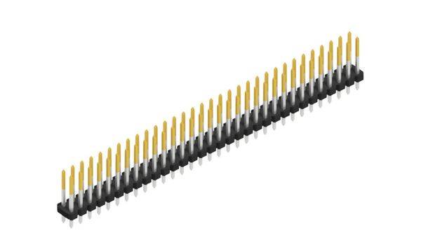 Fischer Elektronik Stiftleiste (Standard) Anzahl Reihen: 2 SLLP213964S 10St.