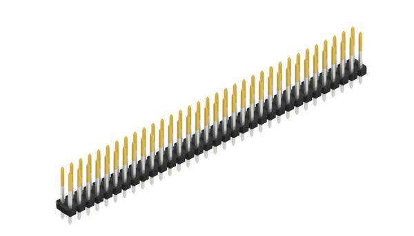 Fischer Elektronik Stiftleiste (Standard) Anzahl Reihen: 2 SLLP213966S 10St.