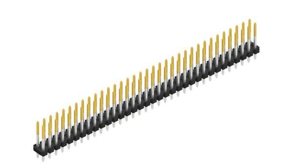 Fischer Elektronik Stiftleiste (Standard) Anzahl Reihen: 2 SLLP213968S 10St.
