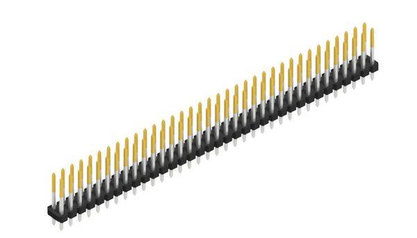 Fischer Elektronik Stiftleiste (Standard) Anzahl Reihen: 2 SLLP213970S 10St.