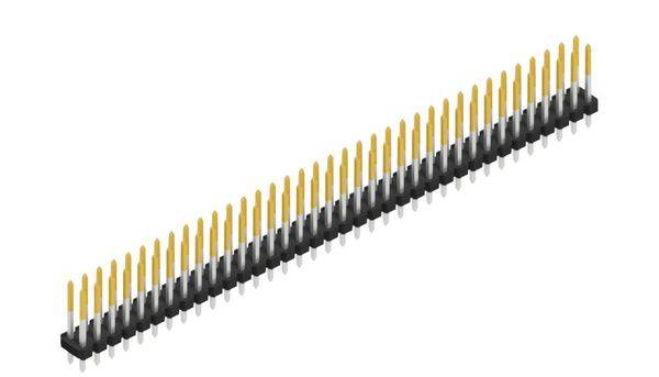 Fischer Elektronik Stiftleiste (Standard) Anzahl Reihen: 2 10058719 10St.