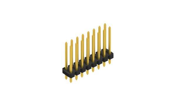 Fischer Elektronik Stiftleiste (Standard) Anzahl Reihen: 2 10058734 10St.