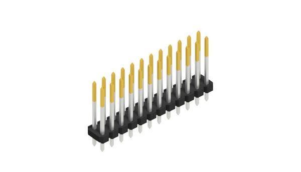Fischer Elektronik Stiftleiste (Standard) Anzahl Reihen: 2 SLLP216424S 10St.