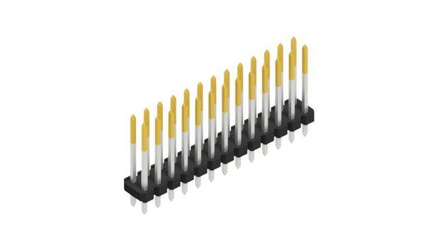 Fischer Elektronik Stiftleiste (Standard) Anzahl Reihen: 2 SLLP216426S 10St.