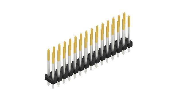 Fischer Elektronik Stiftleiste (Standard) Anzahl Reihen: 2 SLLP216430S 10St.