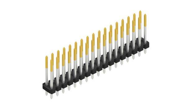 Fischer Elektronik Stiftleiste (Standard) Anzahl Reihen: 2 SLLP216434S 10St.