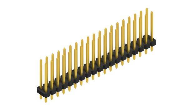 Fischer Elektronik Stiftleiste (Standard) Anzahl Reihen: 2 SLLP216438G 10St.