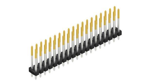 Fischer Elektronik Stiftleiste (Standard) Anzahl Reihen: 2 SLLP216438S 10St.