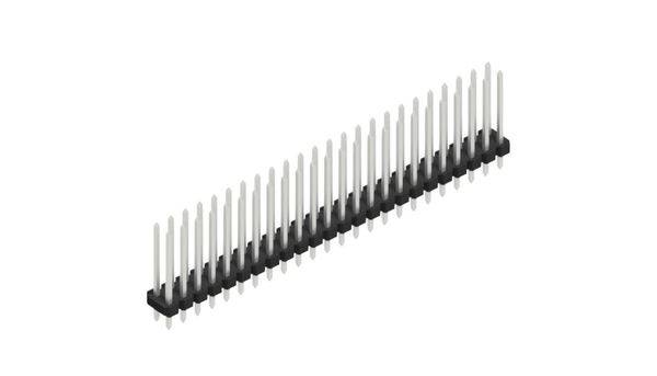 Fischer Elektronik Stiftleiste (Standard) Anzahl Reihen: 2 SLLP216448Z 10St.