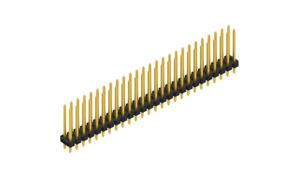 Fischer Elektronik Stiftleiste (Standard) Anzahl Reihen: 2 10130521 10St.