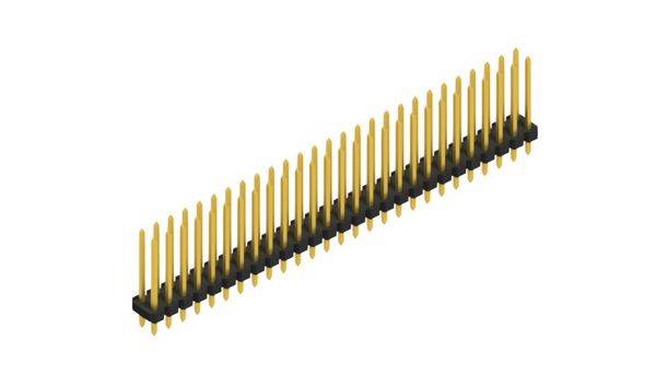 Fischer Elektronik Stiftleiste (Standard) Anzahl Reihen: 2 SLLP216454G 10St.