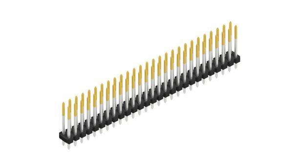 Fischer Elektronik Stiftleiste (Standard) Anzahl Reihen: 2 SLLP216454S 10St.