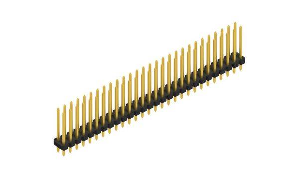 Fischer Elektronik Stiftleiste (Standard) Anzahl Reihen: 2 SLLP216456G 10St.