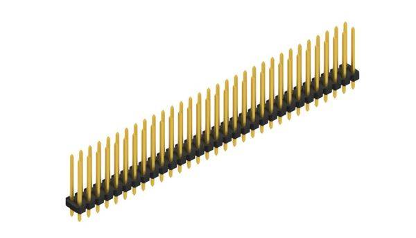 Fischer Elektronik Stiftleiste (Standard) Anzahl Reihen: 2 SLLP216462G 10St.