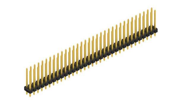 Fischer Elektronik Stiftleiste (Standard) Anzahl Reihen: 2 SLLP216466G 10St.