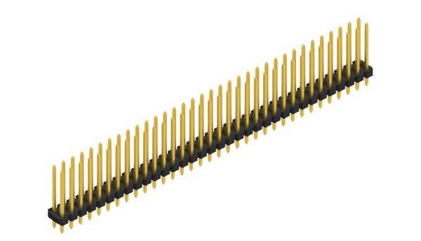 Fischer Elektronik Stiftleiste (Standard) Anzahl Reihen: 2 SLLP216468G 10St.