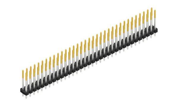 Fischer Elektronik Stiftleiste (Standard) Anzahl Reihen: 2 SLLP216468S 10St.