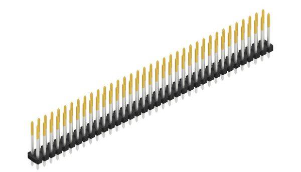 Fischer Elektronik Stiftleiste (Standard) Anzahl Reihen: 2 10058759 10St.