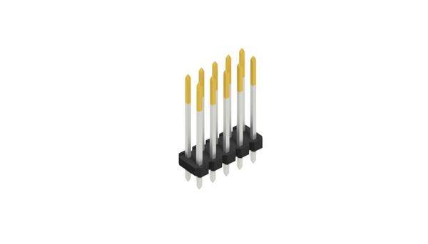 Fischer Elektronik Stiftleiste (Standard) Anzahl Reihen: 2 SLLP219010S 10St.
