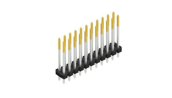 Fischer Elektronik Stiftleiste (Standard) Anzahl Reihen: 2 SLLP219022S 10St.