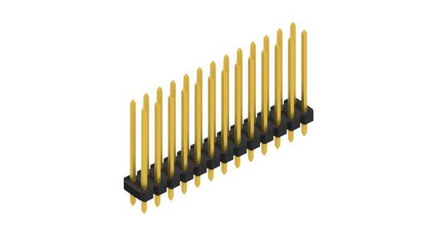 Fischer Elektronik Stiftleiste (Standard) Anzahl Reihen: 2 10058778 10St.