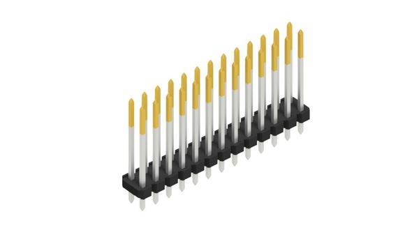 Fischer Elektronik Stiftleiste (Standard) Anzahl Reihen: 2 SLLP219026S 10St.