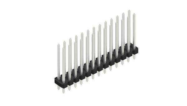 Fischer Elektronik Stiftleiste (Standard) Anzahl Reihen: 2 SLLP219026Z 10St.