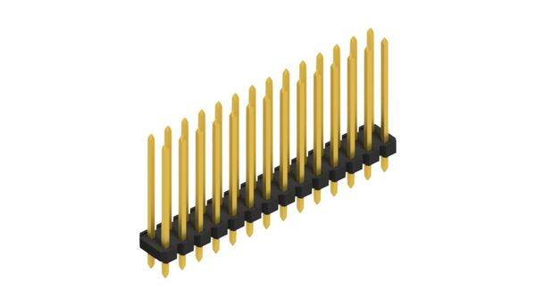 Fischer Elektronik Stiftleiste (Standard) Anzahl Reihen: 2 10058779 10St.