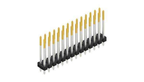 Fischer Elektronik Stiftleiste (Standard) Anzahl Reihen: 2 SLLP219028S 10St.