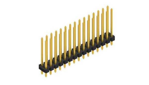 Fischer Elektronik Stiftleiste (Standard) Anzahl Reihen: 2 SLLP219030G 10St.