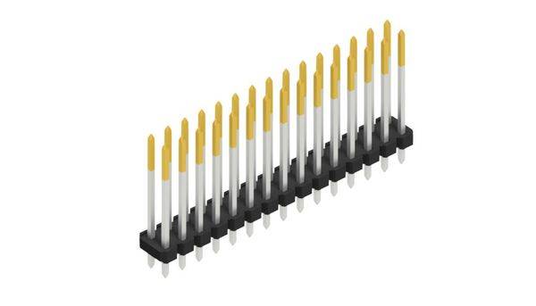 Fischer Elektronik Stiftleiste (Standard) Anzahl Reihen: 2 SLLP219030S 10St.