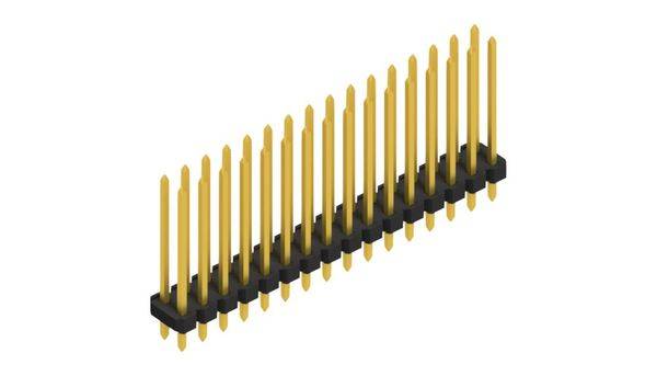 Fischer Elektronik Stiftleiste (Standard) Anzahl Reihen: 2 SLLP219032G 10St.