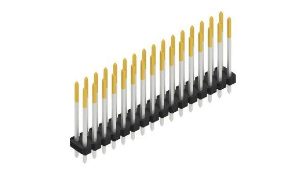 Fischer Elektronik Stiftleiste (Standard) Anzahl Reihen: 2 SLLP219032S 10St.