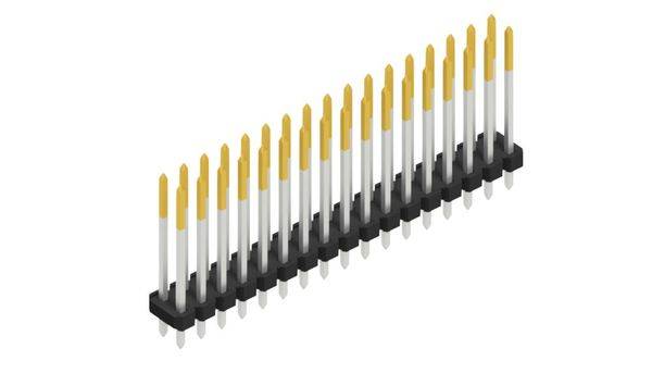 Fischer Elektronik Stiftleiste (Standard) Anzahl Reihen: 2 SLLP219034S 10St.