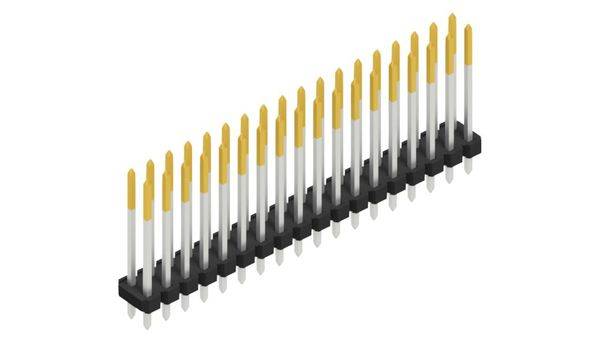 Fischer Elektronik Stiftleiste (Standard) Anzahl Reihen: 2 SLLP219036S 10St.
