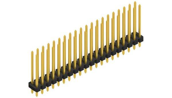 Fischer Elektronik Stiftleiste (Standard) Anzahl Reihen: 2 10058784 10St.