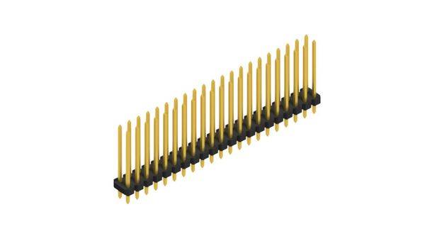 Fischer Elektronik Stiftleiste (Standard) Anzahl Reihen: 2 SLLP219042G 10St.
