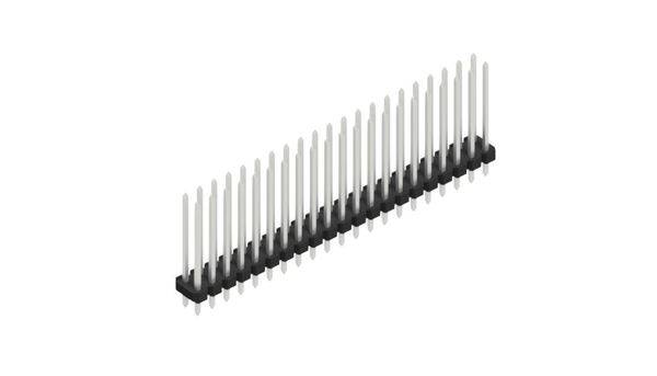 Fischer Elektronik Stiftleiste (Standard) Anzahl Reihen: 2 SLLP219042Z 10St.