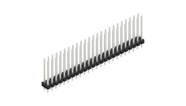 Fischer Elektronik Stiftleiste (Standard) Anzahl Reihen: 2 SLLP219048Z 10St.