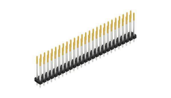 Fischer Elektronik Stiftleiste (Standard) Anzahl Reihen: 2 SLLP219052S 10St.
