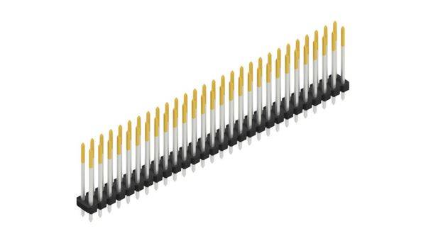 Fischer Elektronik Stiftleiste (Standard) Anzahl Reihen: 2 SLLP219056S 10St.