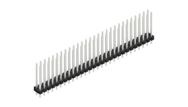 Fischer Elektronik Stiftleiste (Standard) Anzahl Reihen: 2 SLLP219056Z 10St.
